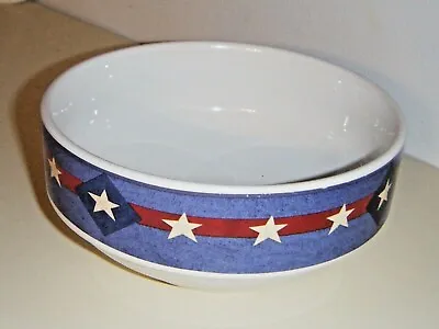 Sakura Warren Kimble SPIRIT OF THE FLAG 9  Vegetable / Serving Bowl • $18