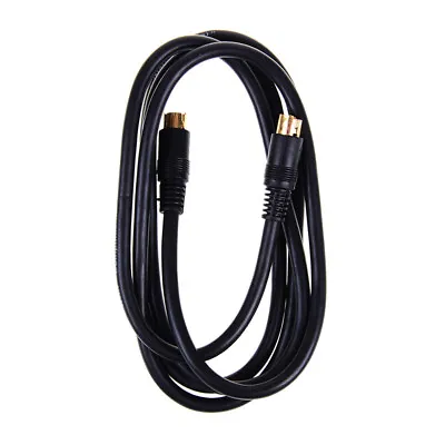 1.5M(5) S-Video Svideo 4Pin Male To Male Cord Cable/lead For Dvd HDTV  LY:'h • $7.09