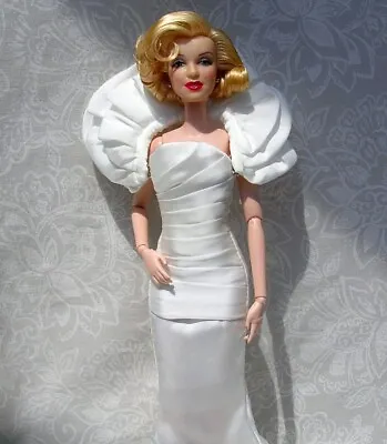 Barbie Marilyn Monroe  A Vision In White  ARTICULATED MODEL MUSE Body • $324.79