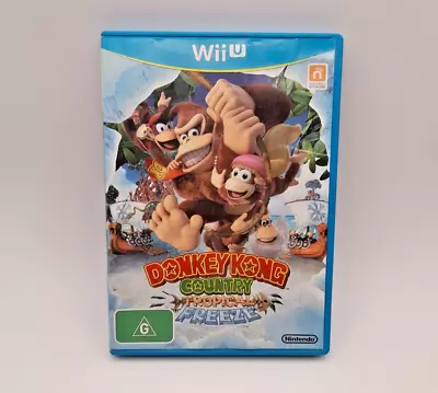 Donkey Kong Country Tropical Freeze Wii U Nintendo Video Game PAL - Free Postage • $24.95