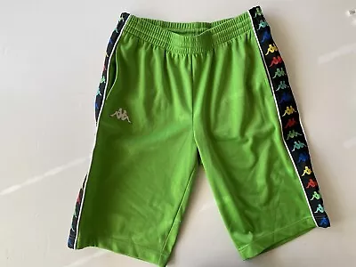 Kappa Vintage Sprinter Shorts Size M Pants Shorts Green C1361 • $24.45