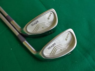 Ladies Mizuno Miz Novel Pitching Wedge & Sand Wedge Graphite Golf Clubs RH Nice* • $79