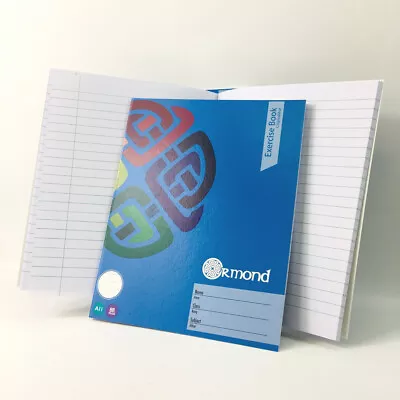 School Exercise Book Lined Ruled Pages Writing Paper Kids Homework Notebook New • £3.59
