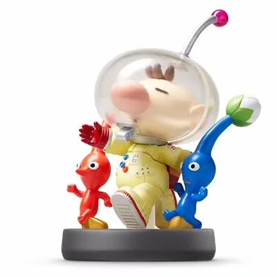 Nintendo Amiibo PIKMIN & OLIMAR Super Smash Bros. 3DS Wii U Game Accessories NEW • $57.33