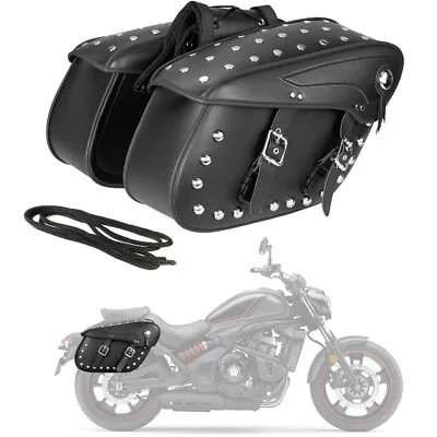 Motorcycle SaddleBags Side Bag For Honda Shadow Rebel 250 500 750 1100 VTX VT • $128.99