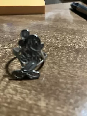 Mickey Mouse Sterling Silver Ring Size 8 • $24.99