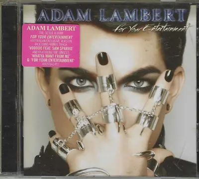 Adam Lambert – For Your Entertainment (Tour Edition) Double DVD/CD • $13.99