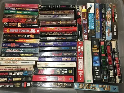 MYSTERY BOX LOT Of 10 SCI FI BOOKS SCIENCE FICTION FANTASY ASIMOV RARE UNSORTED • $14.95