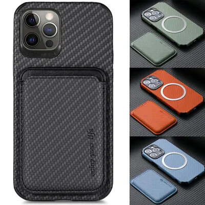 For Mag Safe Magnetic Wallet Case For IPhone 14 13 12 15 Pro Max XR 8 Card Cover • $7.79