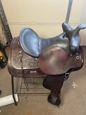 16” High Horse - Circle Y - Park And Trail Saddle - 6820-7601- 04 - Used - Clean • $985