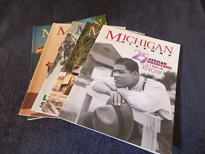 2001 Michigan History Magazines. Five Issues • $12.95