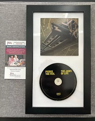 PIERCE THE VEIL THE JAWS OF LIFE CD Framed Signed Autograph Vic Fuentes 3 • $349.99