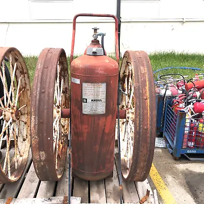 ANSUL MODEL 350-B Mobile Dry Chemical Fire Extinguisher • $195