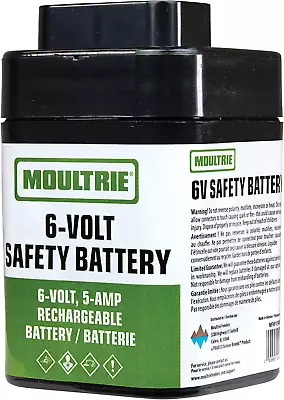 Moultrie MFHP12406 6-Volt 5-Amp Rechargeable Safety BatteryMulti • $28.11