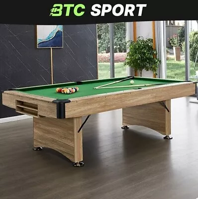 8FT Foldable Pool Table Billiard Table  Free Accessories No Need Installation • $999