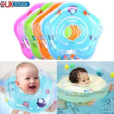 Toddler Newborn Inflatable Baby Swimming Collar Toys Float Safety Aid Toys UK • £4.50