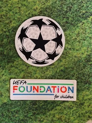 Patch Set Uefa Champions League Starball Uefa Foundation Soccer Football • $9.99