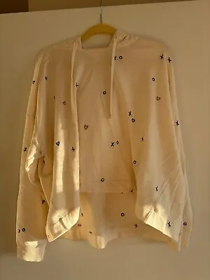 Splendid Women's Ivory Sweatshirt With XO And Hearts • £13.30