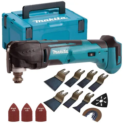 Makita DTM51Z LXT 18V Oscillating Multitool In Case & 39 Piece Accessories Set • £185