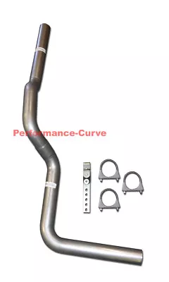 Fits 88-06 Sierra 1500 C1500 K1500 2500 3500 HD Mandrel Bent Tail Pipe • $119.95