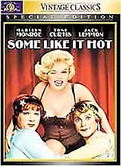 SOME LIKE IT HOT Marilyn Monroe Jack Lemon Joan Shawlee Tony Curtis DVD NEW • $8.50