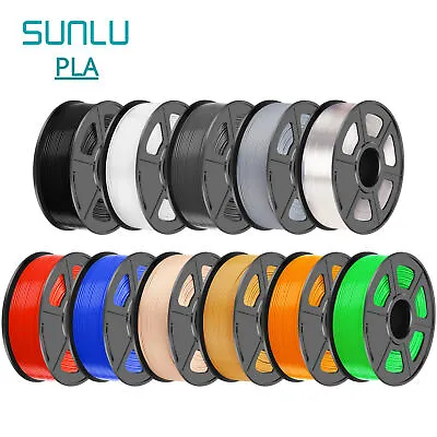SUNLU PLA Filament 1.75MM Neatly Wound 3D Printer Filaments 0.25KG/1KG Spool • $13.39