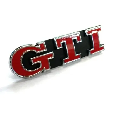 🔥 Front Red GTI Grill Emblem Badge For VW Volkswagen GTI 5G0853679PWYR 🔥 • $59.75