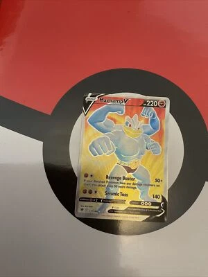 £5.01 • Buy Pokémon TCG Machamp V Sword & Shield - Astral Radiance 171/189 Holo Full Art