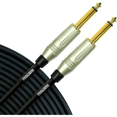 Mogami Silver Series 1/4  Straight Instrument Cable  3 Ft. • $27.99