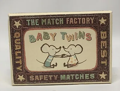 Maileg Baby Twin Mice In A Match Box • $55