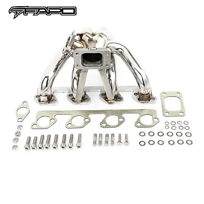 FAPO Turbo Manifold T3 Center Mount For 79-93 Ford Mustang SVO GT 350 Ghia 2.3L • $149.99
