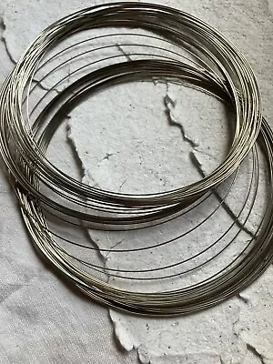 50 Loops Of Memory Wire ~ Necklace ~ Continuous ~ 10cm • £3.75