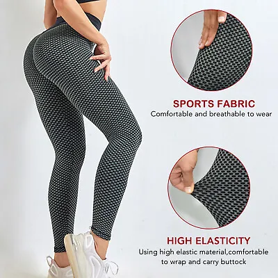 Leggings Women Butt Lifting Workout Tights Plus Sizes • £29.99