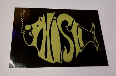 Phish Official Fish Logo Sticker Heavy Duty Vinyl - Olive Green • $15
