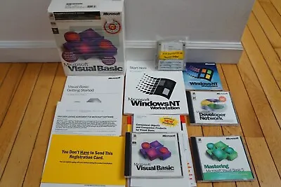 Microsoft Visual Basic 5.0 Professional PRO 5 Edition With NT 4.0 Full Version • $89.98