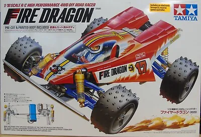 Tamiya Radio Control RC Off-Road Electric 1/10 Buggy Fire Dragon Kit 47457 Boxed • £169.95