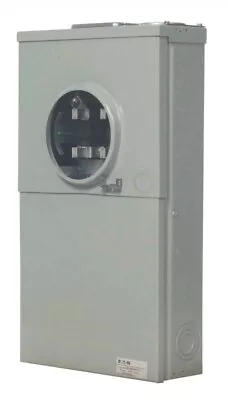 New Eaton MBT48B200BTSBL Meter Breaker Socket 200A 1Ph 4Jaw 600V NEMA 3R Outdoor • $425