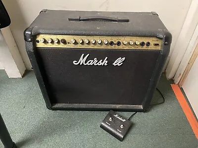 Marshall  Valvestae 8080 Guitar Amplifier Combo Amp 80watt Black With Footswitch • £174.99