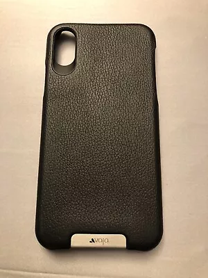 $39 • Buy Vaja Leather Grip Iphone X Case.  NEW. Black.