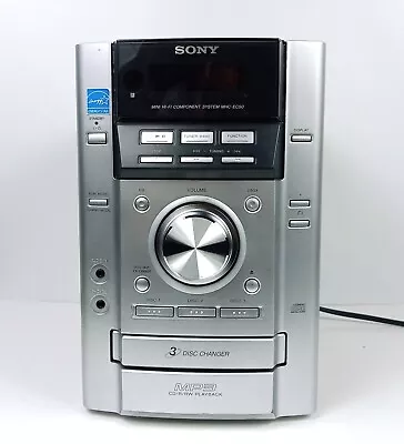 Sony MHC-EC50 Mini HiFi Component System Stereo CD 3 Disc Changer Cassette AM/FM • $59.99