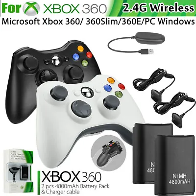 For Microsoft XBOX 360 Wireless Controller/Battery Pack/ Play & Charge Kit Cable • $22.99