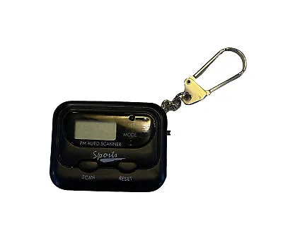 £7.86 • Buy Vintage 1990s Sports FM Auto Scanner Keychain Key Fob *FOR PARTS/NOT WORKING*