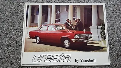 Vauxhall Cresta Sales Brochure 1968 • £8.95