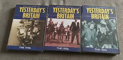 £6.50 • Buy Yesterday's Britain  3 DVD Set- The1940s/1950s/1960's Readers Digest History New
