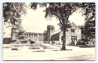 Postcard Converse Memorial Library Malden Massachusetts MA • $6.59