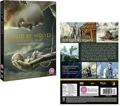 RAISED BY WOLVES 1 (2020) Sci-Fi/Drama TV Season Series NEW Eu Rg2 DVD Not US • $60.45