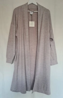 $45.57 • Buy John Lewis Cardigan Loungewear Medium Grey Winter Warmer Womens BNWT
