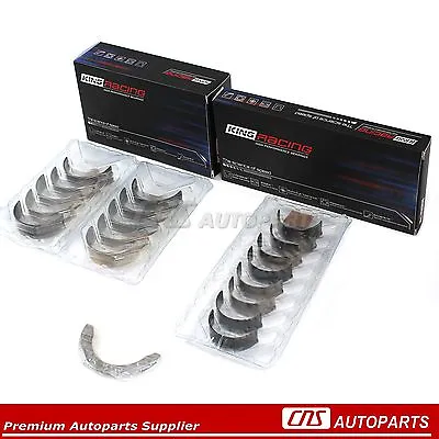 KING XP Race Performance Main Rod Bearing Set Acura Honda B16A B17A1 B18A1 B18B1 • $98.96