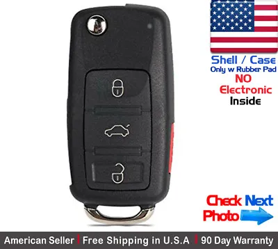 1x New Replacement Remote Key Fob Flip Case For Volkswagen - Shell Only • $11.95