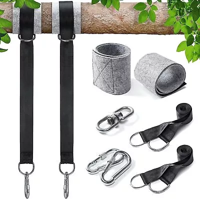 Tree Swing StrapsOutdoor Hammock StrapsTree Swing Hanging Kit For Garden Swing • £7.99